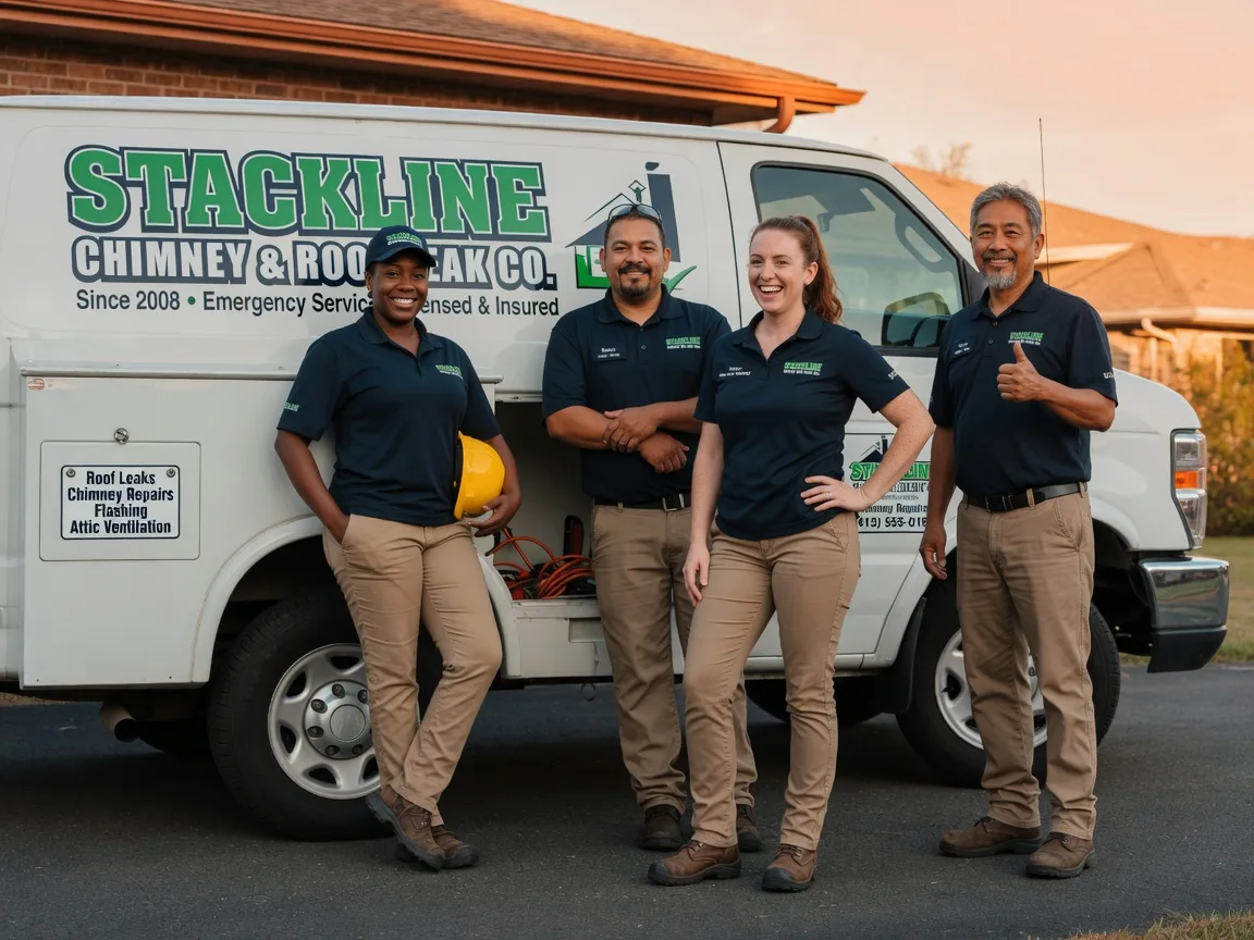 Chimney flashing repair company in Toledo, WA